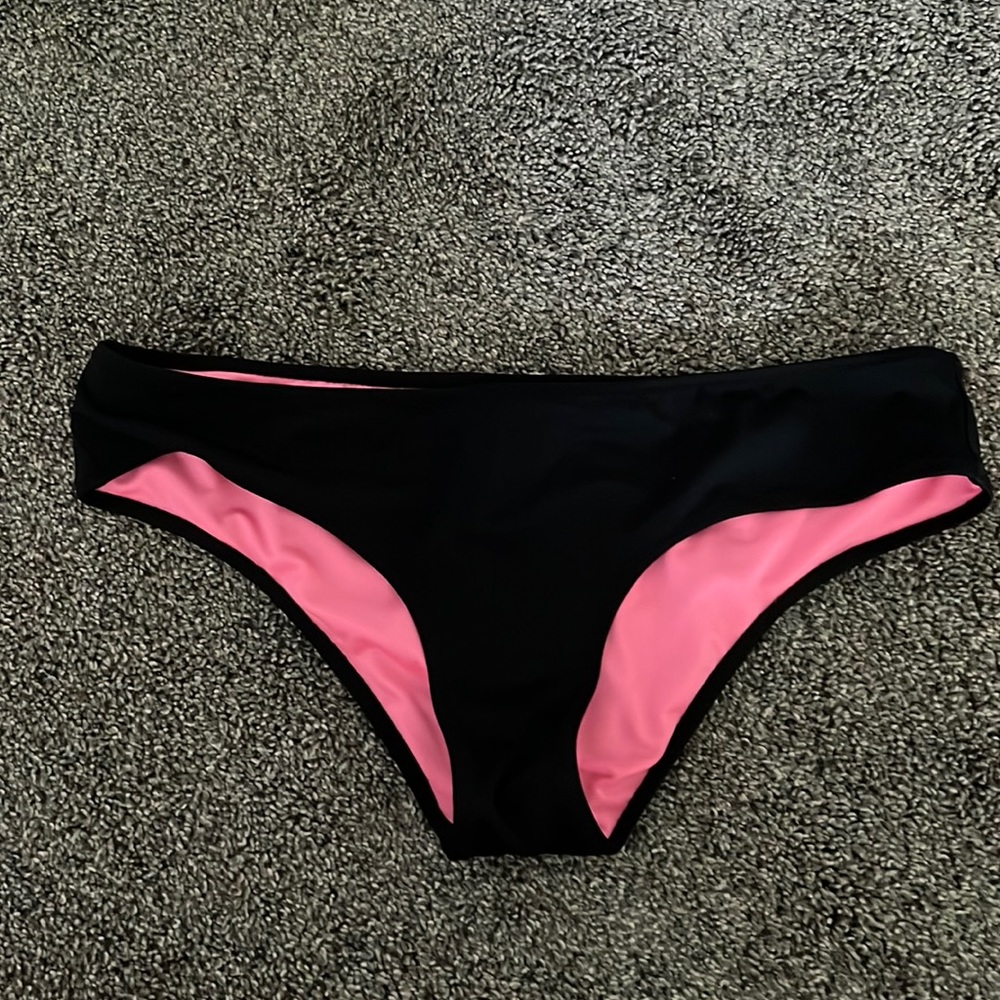 Pink bikini bottom